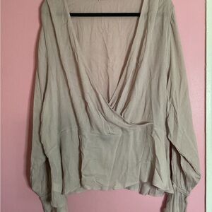 Elegant Pinkish Beige Women's Blouse